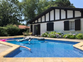 Villa landaise avec piscine